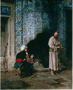 unknow artist Arab or Arabic people and life. Orientalism oil paintings 27 oil painting reproduction